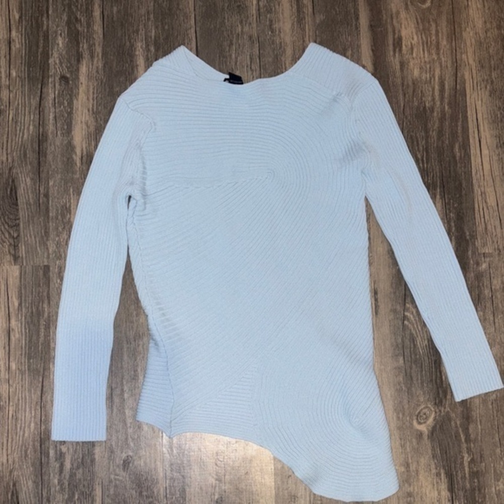 PENTA woman’s light blue ribbed sweater - woman’s small